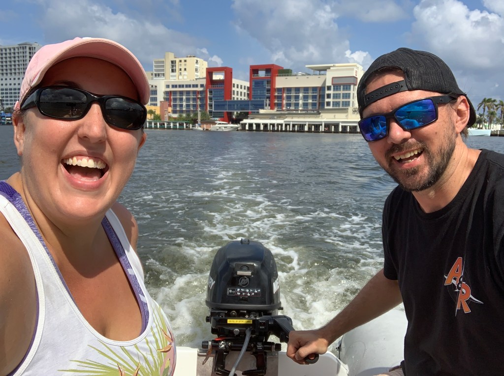 We Installed Trims Tabs to our&nbsp;Dinghy